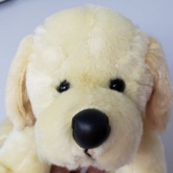 Ganz Webkinz DOG Yellow LAB Plush Stuffed Animal Puppy Toy Gift No Code HM153 - Picture 9 of 11